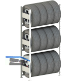 META Reifen Steck-Grundregal 2000 x 1000 x 400 mm 150 kg