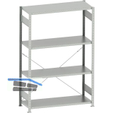 META Steck-Grundregal 2000 x 1300 x 500 mm 4 Fachb�den 230 kg