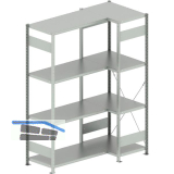 META Steck-Eckregal 2000 x 750 /1000 x 500 mm Tragkraft 100 kg