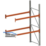 META Paletten-Anbauregal 3300 x 1825 x 1100 mm