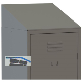 Schr�gdach-Aufsatz 361x500x200mm