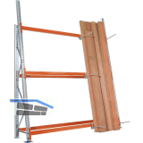 META Profillager Regal Grundfeld einseitig 3300 x 2700 x 700 mm inkl. Bodenanker