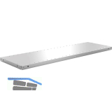 META Fachboden MS 150-III verzinkt 1300x400 mm Tragkraft 150 kg