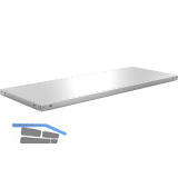 META Fachboden MS 150-III verzinkt 1300x500 mm Tragkraft 150 kg