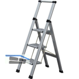 Alu-Klappleiter Step+Store L 3-stufig