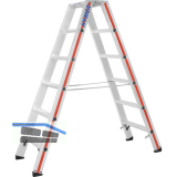 HYMER Alu-Stufen-Stehleiter Type 8024 Stufen=2 x 6 L�nge=1,53 m