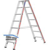 HYMER Alu-Stufen-Stehleiter Type 8024 Stufen=2 x 7 L�nge=1,80 m