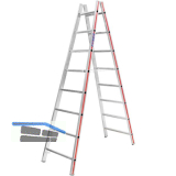 HYMER Sprossen - Leiter Type 4023 Sprossen= 2 x 8 L�nge 2,33 m