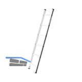 ALU-PRO Sprossen-Anlegeleiter Type 70011 Sprossen=6 L�nge=1,75 m