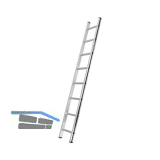 ALU-PRO Sprossen-Anlegeleiter Type 70011 Sprossen=8 L�nge=2,31 m