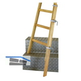 Holmverl�ngerung 130 cm zu Holzstehleiter Sprossen=3-9
