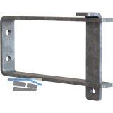 JUST Wandhalterung aus Stahl f�r Leitern versperrbar 200 mm