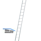 JUST Alu-Anlege-Industrieleiter einteilig Type 50 Sprossen= 7 L�nge=2,23 m
