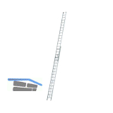 JUST Alu-Seilzug Industrieleiter 2-tlg. Type 56 Sprossen=2x24 L�nge=7,03/12,12 m