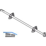 HYMER Halterohr L�nge 2,05 Meter