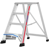 ALU-PRO Klapptritt Type 71020 Stufen=4 L�nge=1,13 m