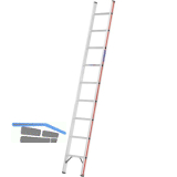 HYMER Alu-Anlegeleiter Type 6011 Sprossen=9 L�nge=2,72 m