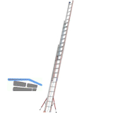 HYMER Alu Seilzugleiter 3 x 14 Sprossen Type 6261 L�nge=4,18/9,80 m