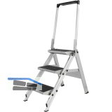 HYMER Alu-Sicherheitstreppe mit B�gel Type 6061 Stufen=3 H�he=0,70 m