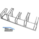 Fahrradst�nder einseitig 5 Einstellpl�tze frei aufstellbar