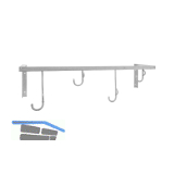 Fahrrad-H�ngeparker 4 Fahrr�der L�nge 1400 mm