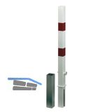 Absperrpfosten Parky Stahl