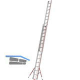 HYMER Alu Seilzugleiter 2 x 14 Sprossen Type 6051 L�nge=4,19/7,27 m