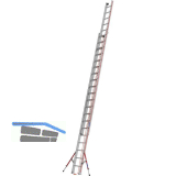 HYMER Alu Seilzugleiter 2 x 20 Sprossen Type 6051 L�nge=5,87/10,35 m