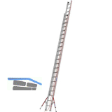 HYMER Alu Seilzugleiter 2 x 22 Sprossen Type 6051 L�nge=6,43/11,47 m