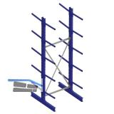 META Kragarm-Grundregal doppelseitig H�he 3000 mm Tiefe 400 mm Last 220/1500 kg