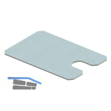 META Unterlegblech zu Fu�klammer 1,5 mm verzinkt