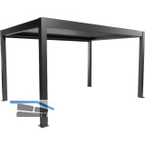 BIOHORT Pergola Gr. 4,5 x 3 dunkelgrau-metallic