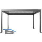 BIOHORT Pergola Gr. 4,5 x 3 quarzgrau-metallic