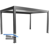 BIOHORT Pergola Gr. 4,5 x 3 quarzgrau/silber