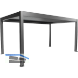 BIOHORT Pergola Gr. 5 x 3 quarzgrau