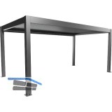 BIOHORT Pergola Gr. 5,5 x 3 quarzgrau