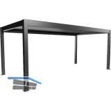 BIOHORT Pergola Gr. 6 x 3 dunkelgrau