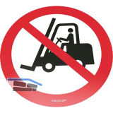 FATH Bodenschild Flurf�rderzeuge verboten 450mm