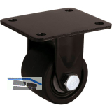 D�RNER + HELMER Bockrolle Kunststoff Schwarz 75 mm 600 kg