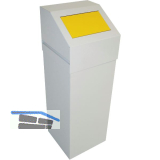 TKG Abfallbeh�lter Saubermann Deckel gelb 65 Liter