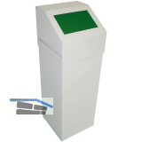 TKG Abfallbeh�lter Saubermann Deckel gr�n 65 Liter