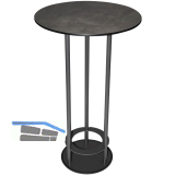 TKG Stehtisch Meeting Point graphit