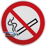 Verbotsschild Rauchen verboten Symbol rund 200 mm