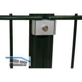 H+S Mattenklemmset UNI gerader Zaunverlauf Inhalt 1 St�ck