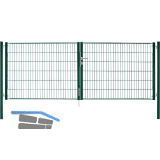 H+S Uni Tor f�r Zaunh�he 1,2 m gr�n