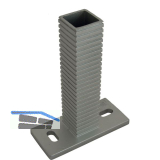 H+S D�belplatte Alu zu Oktavia UNI / ULI S�ule