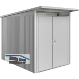 BIOHORT Ger�tehaus AvantGarde A3 silber-metallic Doppelt�r