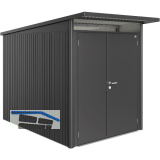 BIOHORT Ger�tehaus AvantGarde A3 dunkelgrau-metallic Doppelt�r