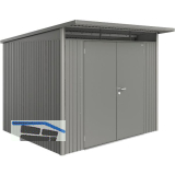 BIOHORT Ger�tehaus AvantGarde A6 quarzgrau-metallic Doppelt�r