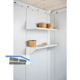 BIOHORT Regalboden-Set tief 2-St�ck-Packung